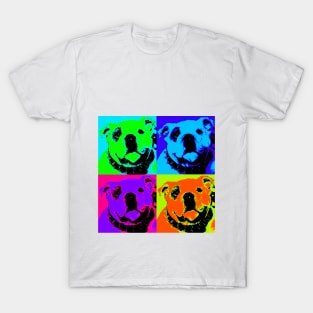 Pop Art - English Bulldog T-Shirt
